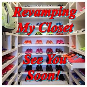 Closet under construction 🔨Will resume June 15th